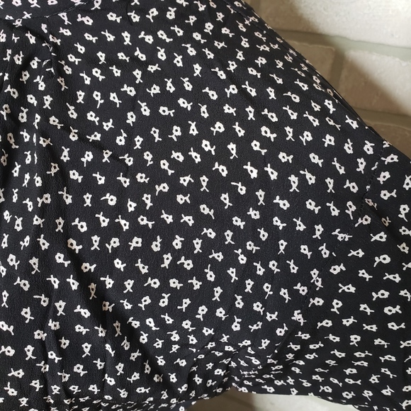 Vintage Michelle Stuart Black Floral Dress - Picture 4 of 7